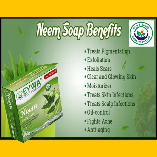 Handcrafted Neem soap (100grm) - Image 6