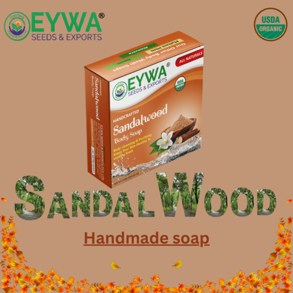 Handcrafted Sandalwood soap(100grm) - Image 4