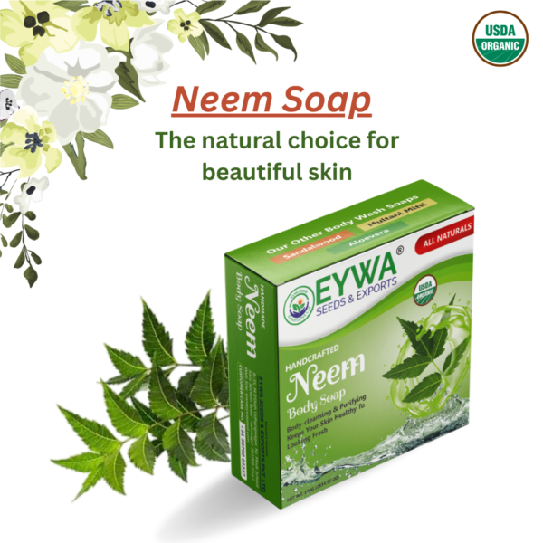 Handcrafted Neem soap (100grm)