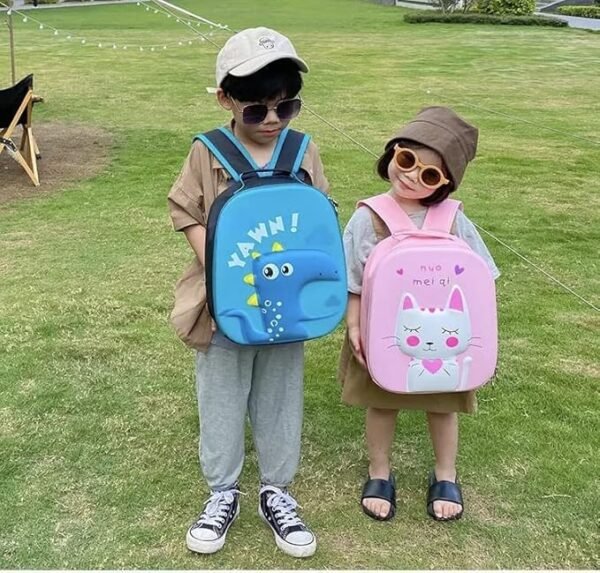 Kids 3D Look (HighCapacity) Backpack for Kindergarten School Bag - Image 4